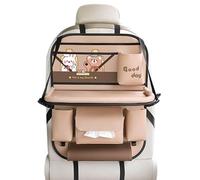 Backseat Car Organizer - Foldable Storage System, 21.26 Inches Back Holder with Built In, Multi Pocket Vehicle, Utility Accessory, Space Saver for Keeping Passenger, Snacks, and Travel Item