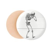 Backside Human Skeleton Sketch Air Cushion Makeup Foundation Sponge Powder Puff