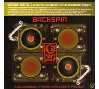 Backspin:six Degrees 10 Year Annivers - V/A Compact Disc