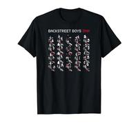 Backstreet Boys DNA Red Steps T-Shirt, Men, Black, 5X-Large