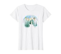 Backstreet Boys - Larger Than Life Water Color T-Shirt, Women, White, X-Small