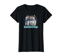 Backstreet Boys Vintage Multi Color T-Shirt, Women, Black, 3X-Large