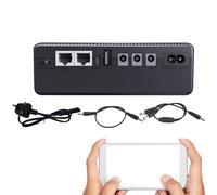Backup Battery for Security Camera, Backup Battery UPS - WiFi Camera Battery Supply 10400 Mah, Compact Supply without Interruption, by BA