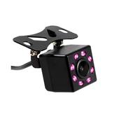 Backup Camera 4 LED Night Vision Reversing Auto Parking Monitor CCD Waterproof 170 Degree HD Video Car Rear View Camera(103 IR)