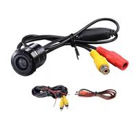 Backup Camera Car DVD Navigation 12V Reversing Rear View HD CCD Punched View Camera Universal 18.5mm Waterproof Reversing Camera(Full set of)