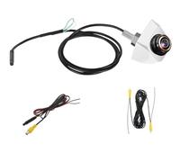 Backup Camera Fish Eyes Gold Rear View Camera AHD Or CVBS 1080P Full HD 170° Wide Angle Night For Vision Reversing Camera(White-CVBS-AHD720P)