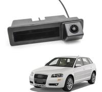 Backup Camera For A3/S3/RS3 (8P) 2003~2012 Car Trunk Handle Reverse Parking Monitor Night Vision CCD HD AHD Fisheye Rear View Camera Reverse Camera(D170 AHD 720P)
