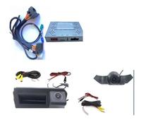 Backup Camera For A4 RS4 S4 8W B9 A5 Q5 RS5 S5 2020-2024 OEM Screen Plug And Play Install HD Night Vision Front Rear View Reverse Camera(Front Rear Kit)