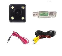 Backup Camera For Boxster For Cayman GTS 987C 987-2 981 HD CCD Car Reverse Backup Rearview Parking Rear View Camera Night Vision Reversing Camera(4 LED)