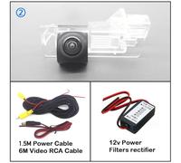 Backup Camera For Captur 2013 2014 2015 2016 2017 2018 Backup Reverse Camera Car Rear View Camera Full HD CCD Parking Camera(Camera Rectifier,B.solid ruler)