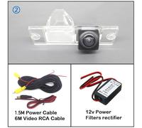 Backup Camera For Mitsubishi For Pajero 4 2006 2007 2008 2009 2010-2017 HD 140 Degree 1080P Fisheye Lens Starlight Night Vision Car Reverse Backup Rear View Camera Parking Camera(Camera Rectifier,B.So