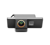 Backup Camera For Nissan For Qashqai For Dualis J10 J11 2006~2019 Waterproof Camera Bracket License Plate Light AHD 1920x1080P Car Fisheye Rear Camera Reversing Camera