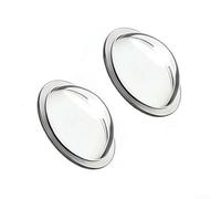 Backup Camera Lens Protector Made from Impact-Tolerant Polycarbonate Material for Long-Term Use on Exterior Vehicle Cameras