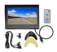 Backup Camera Monitor 9in IPS Screen HD 4 Way Video Input Reversing Display for Truck RV Van Trailer Passenger Car