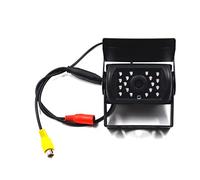 Backup Camera Parking CCD HD Rear View Camera For Truck Trailer Pickups RV Backup Heavy Duty 18 LED IR Night Vision Waterproof Vehicle((AV))