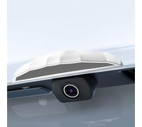 Backup Camera Rain Shield for FIAT Panda 169 2017-2025 | Reversing Camera Weather Guard, Flexible Silicone Build, Diverts Raindrops, Blocks Glare, Firm Adhesive Backing, Quick Fit