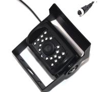 Backup Camera Reverse Camera 4 Pin AV Port IR Night Backup Waterproof For Truck For Trailer For Pickups For RV(AV)