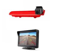 Backup Camera Reversing Camera HD 720P 3rd Brake Light Stop Lights Camera E9 Reversing Backup Rear View Parking For T5 T6 For Transporter For Caravelle Multivan(4.3inch monitor)