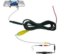 Backup Camera Video Cable CVBS RCA Male to 4 Pin Female Adapter, Rear View Camera CVBS RCA Female to 4 Pin Male Adapter