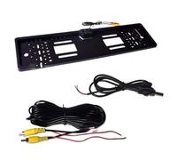 Backup Camera Waterproof European License Plate Frame Rear View Camera Auto Car Reverse Backup Parking Rearview Camera Night Vision 170 Degree