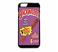 Backwoods Honey Berry Cigars Case / Color Black Rubber / Device iPhone 6 Plus/6s Plus