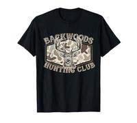 Backwoods Hunting Club Southern Boy Camouflage Deer Hunting T-Shirt