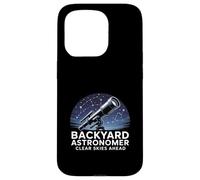 Backyard Astronomer Clear Skies Telescope Case for iPhone 15 Pro