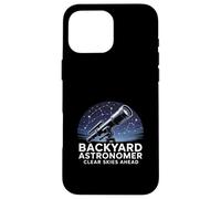 Backyard Astronomer Clear Skies Telescope Case for iPhone 16 Pro Max
