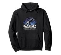 Backyard Astronomer Clear Skies Telescope Pullover Hoodie