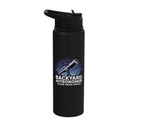 Backyard Astronomer Clear Skies Telescope Stainless Steel Insulated Water Bottle