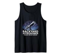Backyard Astronomer Clear Skies Telescope Tank Top