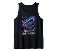 Backyard Astronomer Telescope Stargazing Tee Tank Top