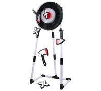 Backyard Axe Throwing Game Set, Outdoor Target Toss Toy, Safe Foam Axe Carnival Party Game, Portable Lawn Patio Camping Beach Activity Set, Family Friendly Competitive Throwing