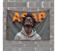 Backyard Bar Decor ASAP: The Joy of Laughter Tapestry Bedroom Wall Decor Above Bed Tapestries for Bedroo(75X100CM)