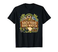 Backyard Bird Watch Feeder Camera Birdwatching T-Shirt
