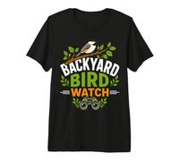 Backyard Bird Watch Nature Lover Premium T-Shirt