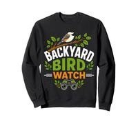 Backyard Bird Watch Nature Lover Sweatshirt