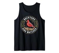 Backyard Bird Watcher Cardinal Lover Birding Tank Top