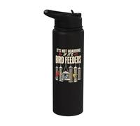 Backyard Birding It's Not Hoarding If It's Bird Feeders Stainless Steel Insulated Water Bottle