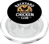 Backyard Chicken Club Fresh Eggs Daily Farm Living Chicken PopSockets PopGrip for MagSafe