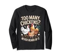 Backyard Chicken Farmer Agriculture Farming Long Sleeve T-Shirt