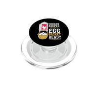Backyard Chicken Owner Coop Crew Egg Basket Ready PopSockets PopGrip for MagSafe