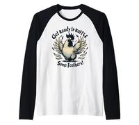 Backyard Chicken Owner Rooster Country Farm Farmhouse Farmer Raglan Baseball Tee