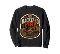 Backyard Fire Crew Firepit Night Sweatshirt