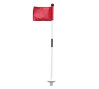 Backyard Golf Flag - Practice Putting Target, Training Golf Marke | Durable Fiberglass Flagstick, Removable Hole Marker for Portable Training Kit For Indoor Outdoor Lawn Sports Practice Equipment
