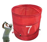 Backyard Golf Game Bucket - 30cm Outdoor Chipping Practice Games Portable Golf Training Target with Multiple Holes | For Accuracy and Fun at Beach Parties in the Garden and Backyard