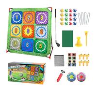 Backyard Golf Game, Multifunctional Training Set, Outdoor Educational Activity for Parties and Team Reinforcement