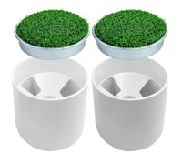 Backyard Golf Holes Cup - Lightweight Putting Target Insert for Golf Practice | ABS Portable Course with Style Hole Cup, Table Ground, Smooth Edge Design for Home Lawn Indoor Training, 4.13x3.82in