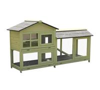 Backyard Hen House, Outdoor Hutch, Poultry Cage, Chicken Coop Wooden, Removable Tray, Ramp, Garden House Chicken, Egg Box, Hen Cage