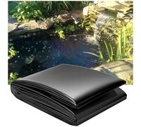 Backyard Koi Black Pond Liners 0.12Mm Elasticity Outdoor Waterproof Membrane Garden Pool Impermeable Lining Film for Koi Ponds and Water Gardens 1X2M 2X10M 4X6M 5X12M 8X8M, Litobnx, a, 1.5 * 10m